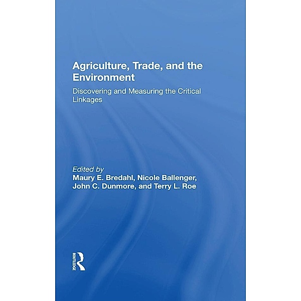 Agriculture, Trade, And The Environment