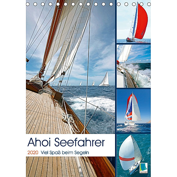 Ahoi Seefahrer: Spaß beim Segeln (Tischkalender 2020 DIN A5 hoch)