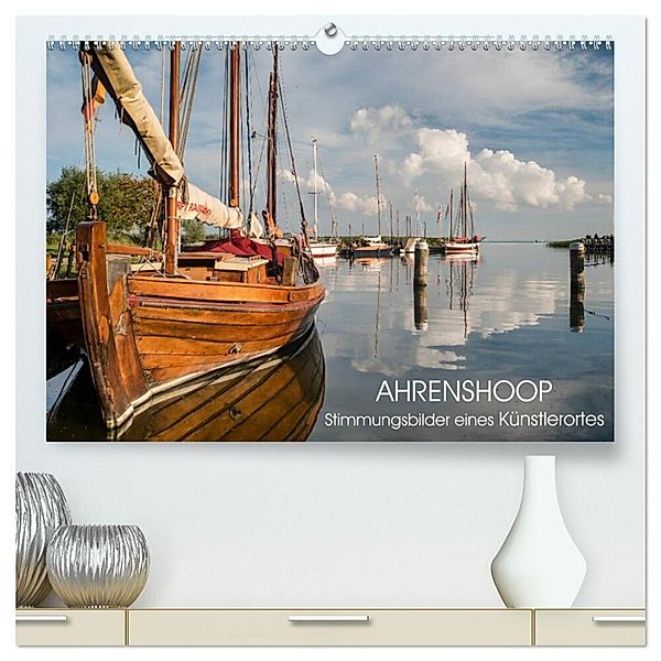 Ahrenshoop - Stimmungsbilder eines Künstlerortes (hochwertiger Premium Wandkalender 2024 DIN A2 quer), Kunstdruck in Hochglanz, Jürgen Lüftner
