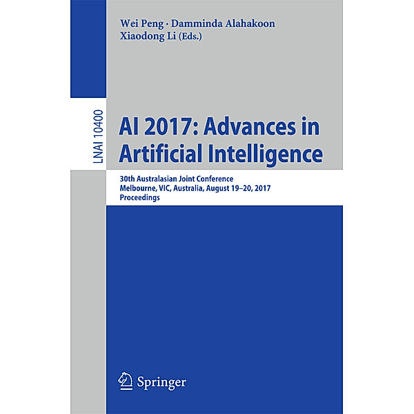 AI 2017: Advances in Artificial Intelligence