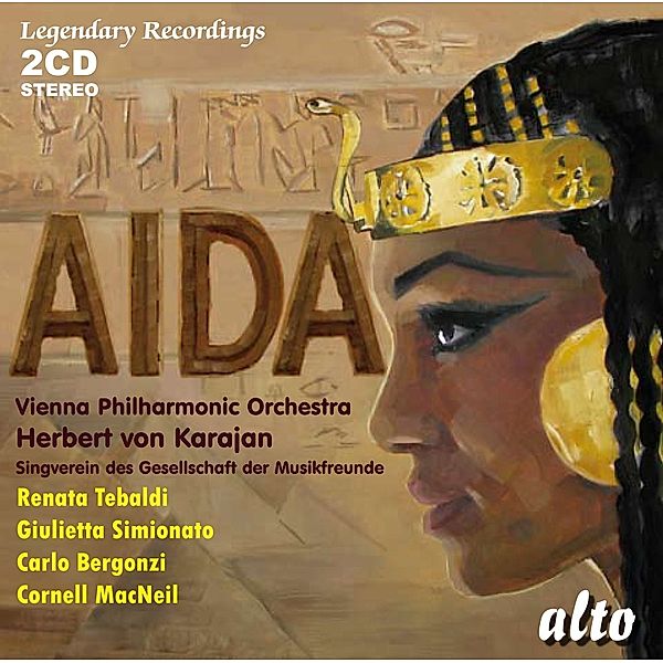Aida, Tebaldi, Bergonzi, Karajan, Wiener Philharmoniker