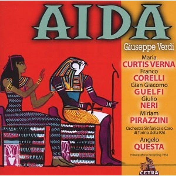 Aida (Ga), Curtis, Verna, Corelli, Zerbini, Questa, Orch.Sinf.
