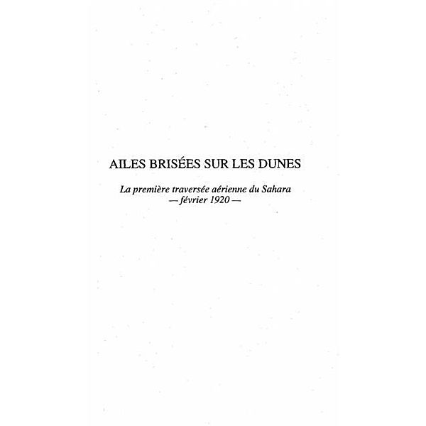 Ailes brisees sur les dunes / Hors-collection, Grevoz Daniel