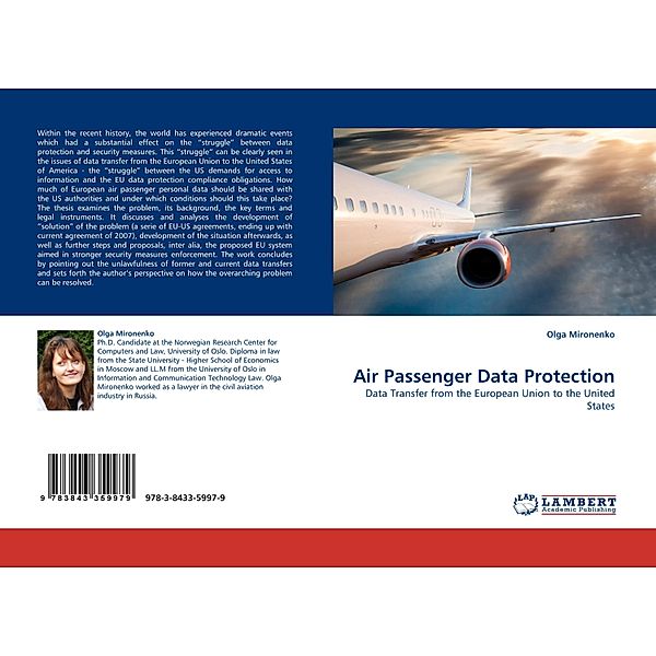 Air Passenger Data Protection, Olga Mironenko