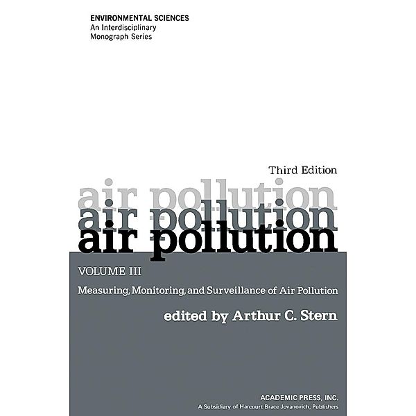 Air Pollution, Arthur C. Stern