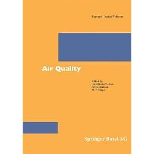 Air Quality / Pageoph Topical Volumes