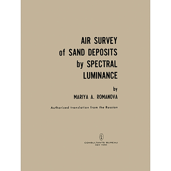 Air Survey of Sand Deposits by Spectral Luminance, Mariya A. Romanova