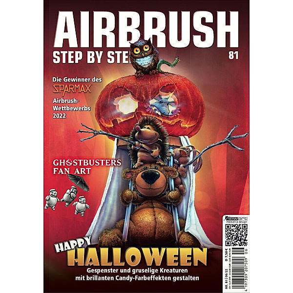 Airbrush Step by Step 81, Christian Erdmann, John Seaton, Ralph-Torsten Kolmer, José Guerrero Hueso