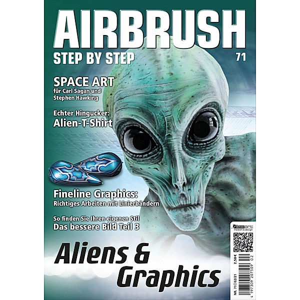 Airbrush Step by Step - Aliens & Graphics, Airbrush Step by Step - Aliens & Graphics