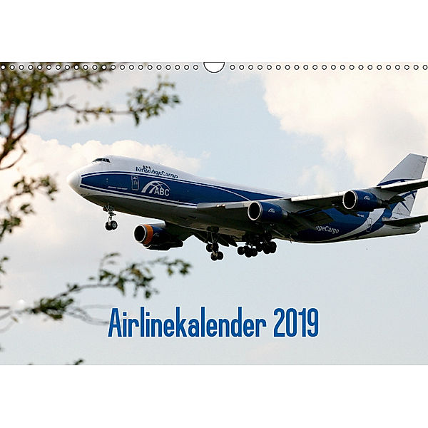 Airlinekalender 2019 (Wandkalender 2019 DIN A3 quer), Stefan Iskra & Julian Heitmann