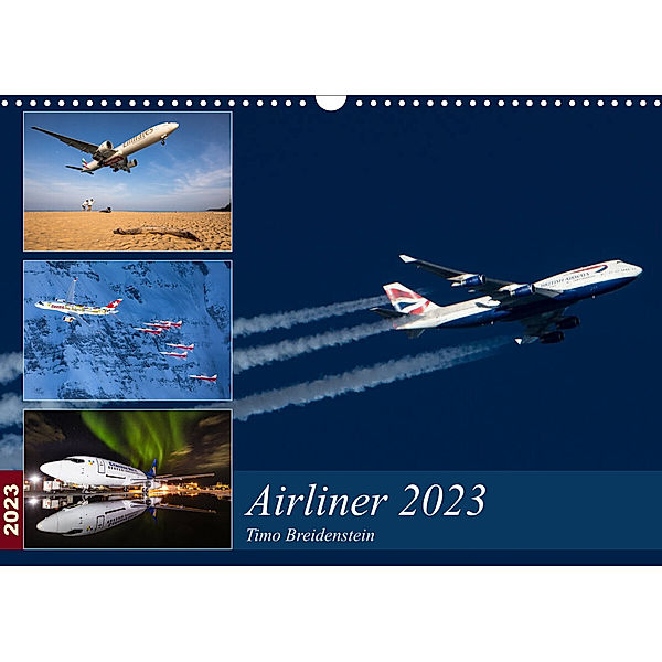 Airliner 2023 (Wandkalender 2023 DIN A3 quer), Timo Breidenstein