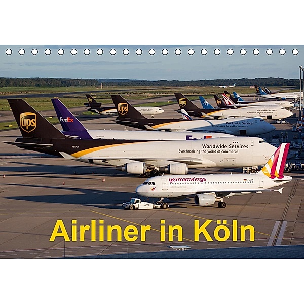 Airliner in Köln (Tischkalender 2020 DIN A5 quer), Rainer Spoddig