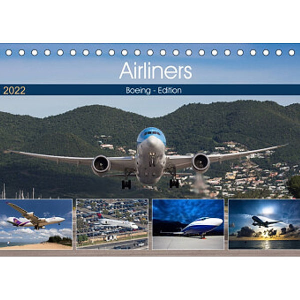 Airliners - Boeing Edition (Tischkalender 2022 DIN A5 quer), Timo Breidenstein