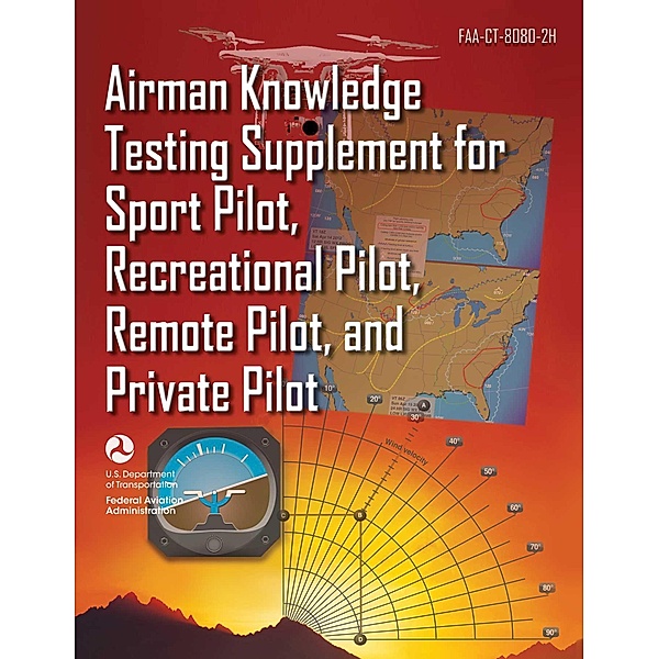 Airman Knowledge Testing Supplement for Sport Pilot, Recreational Pilot, Remote Pilot, and Private Pilot (FAA-CT-8080-2H), Federal Aviation Administration