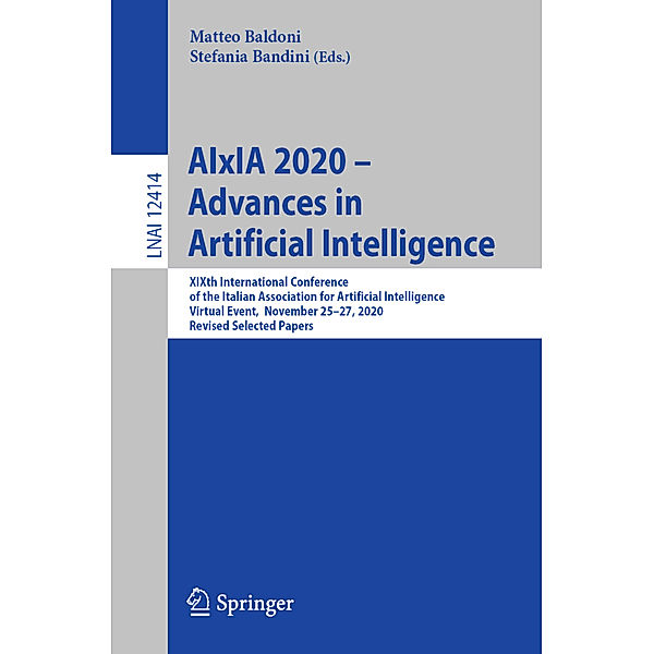 AIxIA 2020 - Advances in Artificial Intelligence