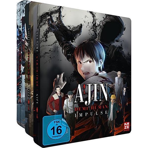 Ajin: Demi-Human - Movie Trilogie - Gesamtausgabe Steelcase Edition