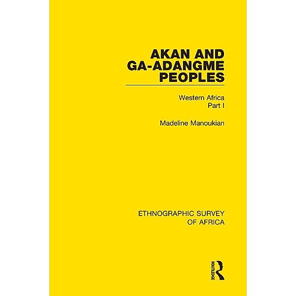 Akan and Ga-Adangme Peoples, Madeline Manoukian