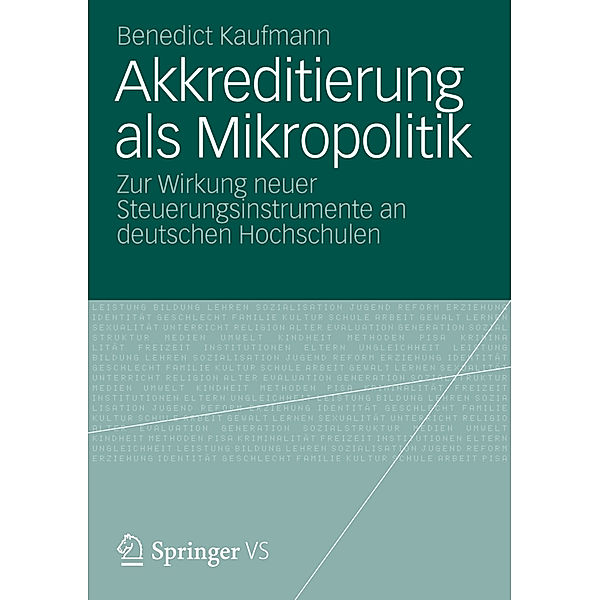 Akkreditierung als Mikropolitik, Benedict Kaufmann