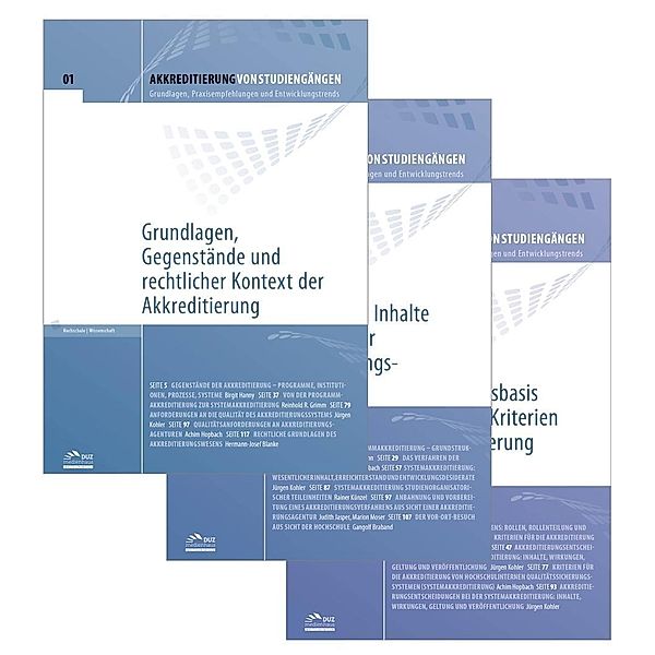 Akkreditierung von Studiengängen / DUZ Verlags- und Medienhaus GmbH