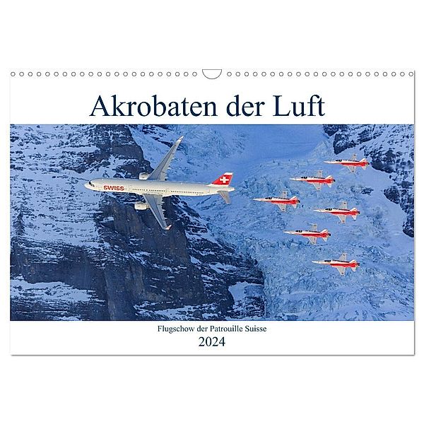 Akrobaten der Luft (Wandkalender 2024 DIN A3 quer), CALVENDO Monatskalender, Andrea Schüpbach Photography and Travel