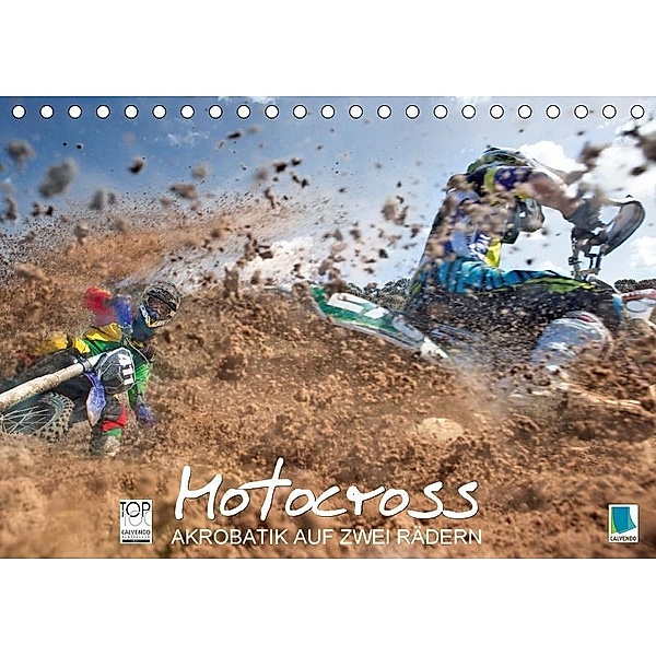 Akrobatik auf zwei Rädern: Motocross (Tischkalender 2017 DIN A5 quer), Calvendo