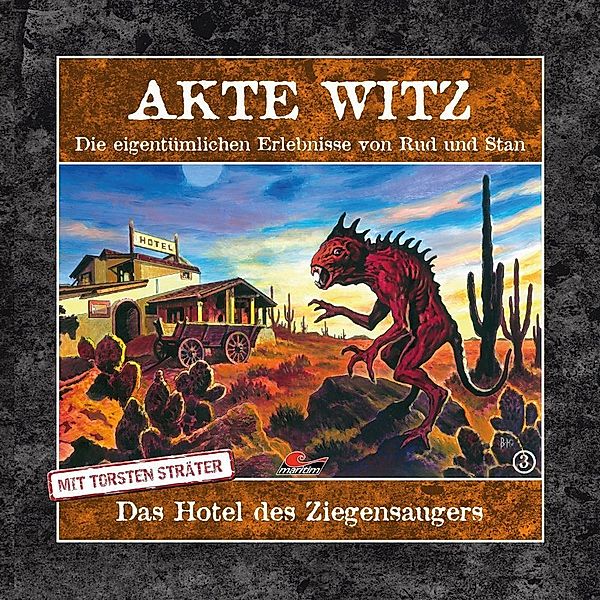 Akte Witz: Das Hotel des Ziegensaugers,1 Audio-CD, Torsten Sträter