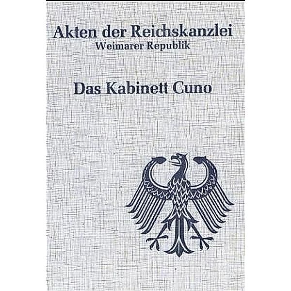 Akten der Reichskanzlei: Das Kabinett Cuno