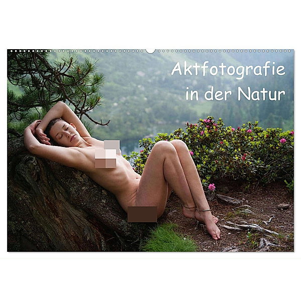 Aktfotografie in der Natur (Wandkalender 2024 DIN A2 quer), CALVENDO Monatskalender, Judith Geiser