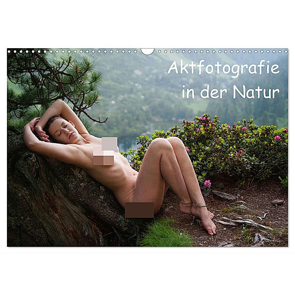 Aktfotografie in der Natur (Wandkalender 2024 DIN A3 quer), CALVENDO Monatskalender, Judith Geiser