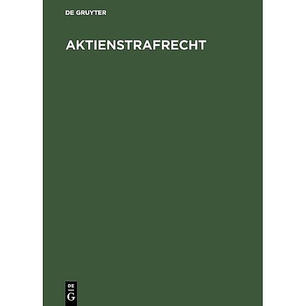 Aktienstrafrecht