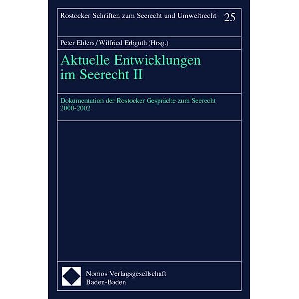 Aktuelle Entwicklungen im Seerecht II