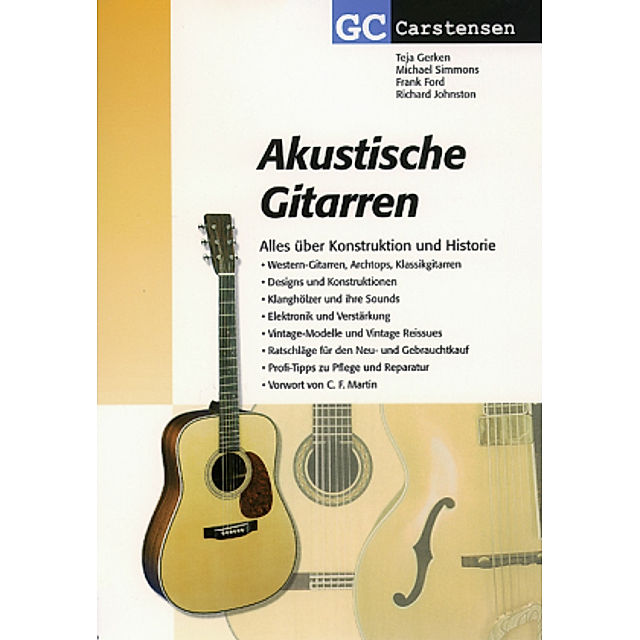 Akustische Gitarren Buch von Richard Johnston versandkostenfrei bestellen