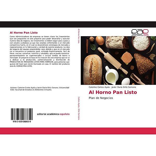 Al Horno Pan Listo, Caterine Cortes Ayala, Javier Dario Ortiz Serrano