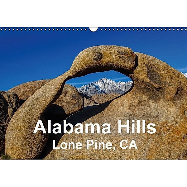 Alabama Hills, Lone Pine, CA (Wandkalender 2017 DIN A3 quer), Giuseppe Lupo