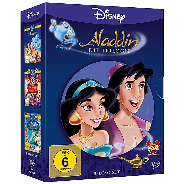 Aladdin 1 - 3 Box