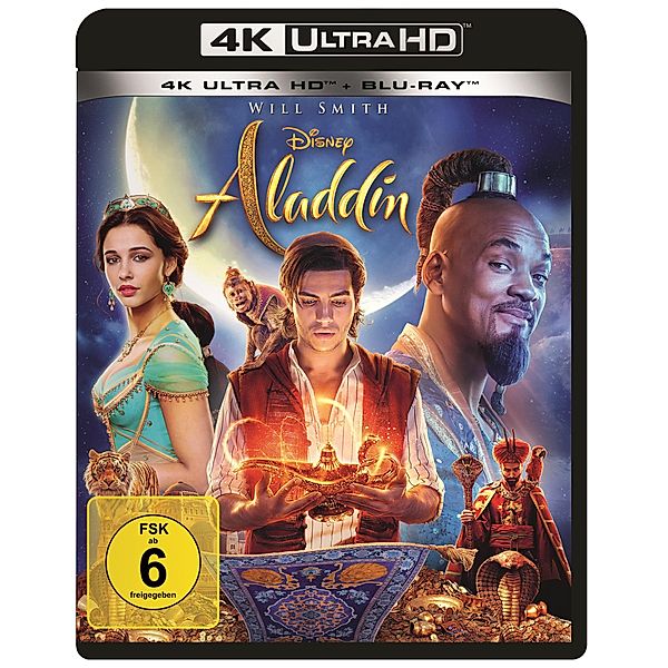 Aladdin (2019) (4K Ultra HD), Diverse Interpreten