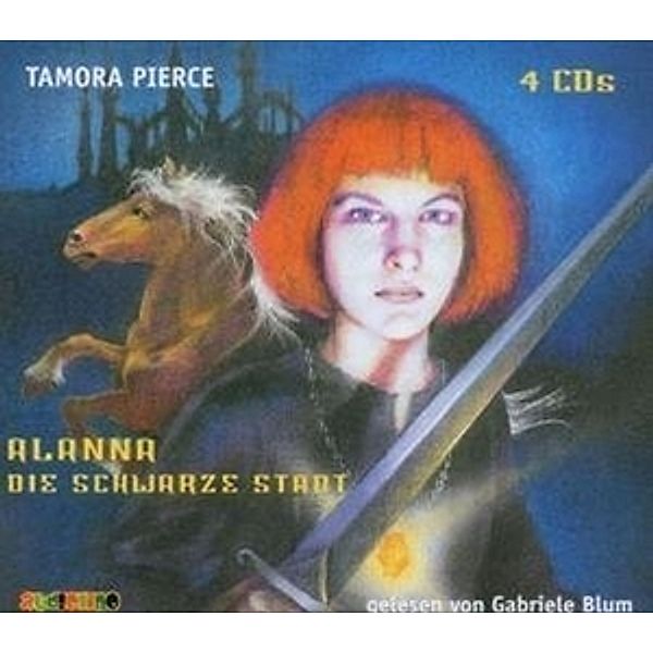 Alanna, Die schwarze Stadt, 4 Audio-CDs, Tamora Pierce