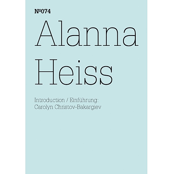 Alanna Heiss, Alanna Heiss