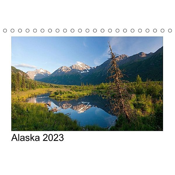 Alaska 2023 (Tischkalender 2023 DIN A5 quer), Kalender365.com