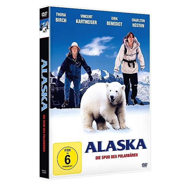 Alaska - Die Spur des Polarbären, Charlton Heston & Benedict Dirk