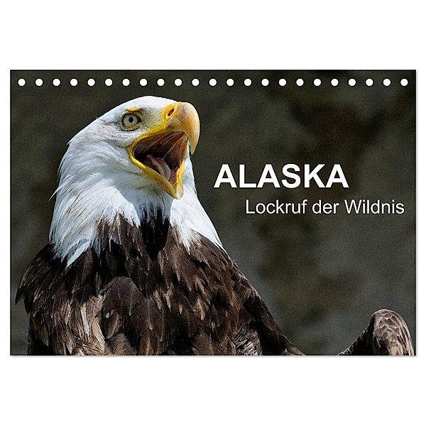Alaska - Lockruf der Wildnis (Tischkalender 2025 DIN A5 quer), CALVENDO Monatskalender, Calvendo, Dieter Wilczek