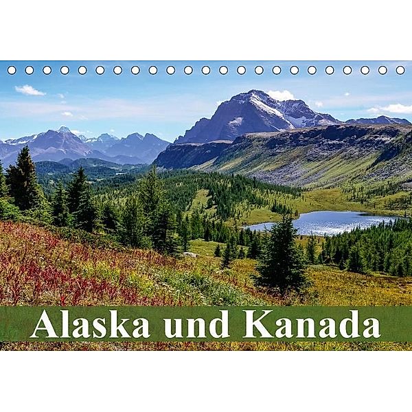 Alaska und Kanada (Tischkalender 2017 DIN A5 quer), Elisabeth Stanzer