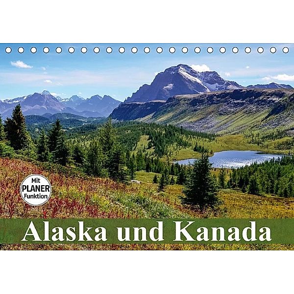 Alaska und Kanada (Tischkalender 2017 DIN A5 quer), Elisabeth Stanzer