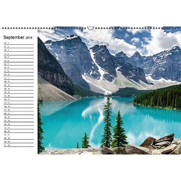 Alaska und Kanada (Wandkalender 2016 DIN A2 quer), Elisabeth Stanzer