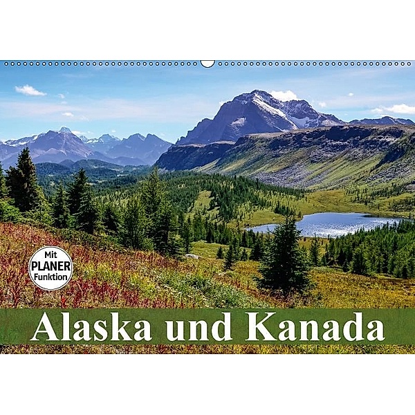 Alaska und Kanada (Wandkalender 2017 DIN A2 quer), Elisabeth Stanzer