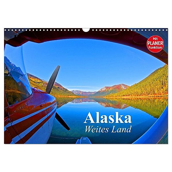 Alaska - Weites Land (Wandkalender 2024 DIN A3 quer), CALVENDO Monatskalender, Elisabeth Stanzer