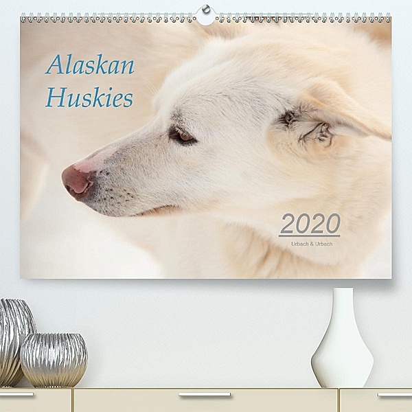 Alaskan Huskies(Premium, hochwertiger DIN A2 Wandkalender 2020, Kunstdruck in Hochglanz), Urbach & Urbach