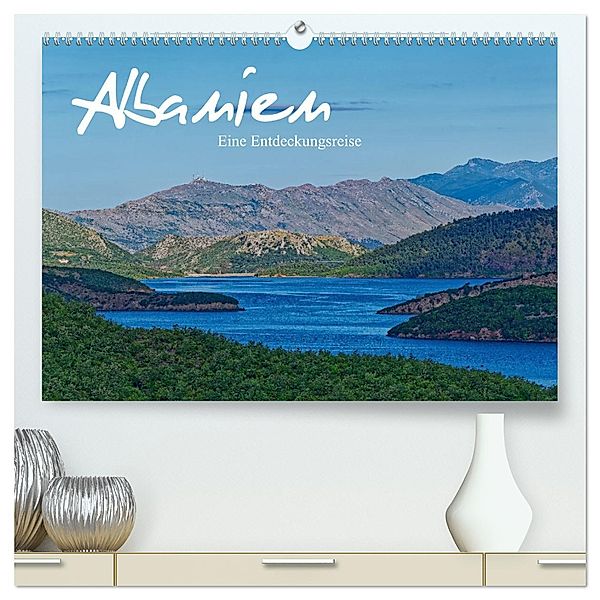 Albanien. Eine Entdeckungsreise. (hochwertiger Premium Wandkalender 2025 DIN A2 quer), Kunstdruck in Hochglanz, Calvendo, Markus Beck
