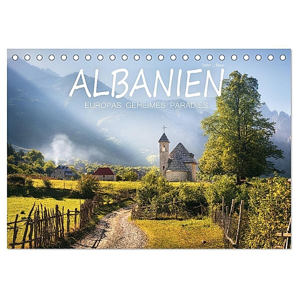 Albanien - Europas geheimes Paradies (Tischkalender 2024 DIN A5 quer), CALVENDO Monatskalender, Stefan L. Beyer