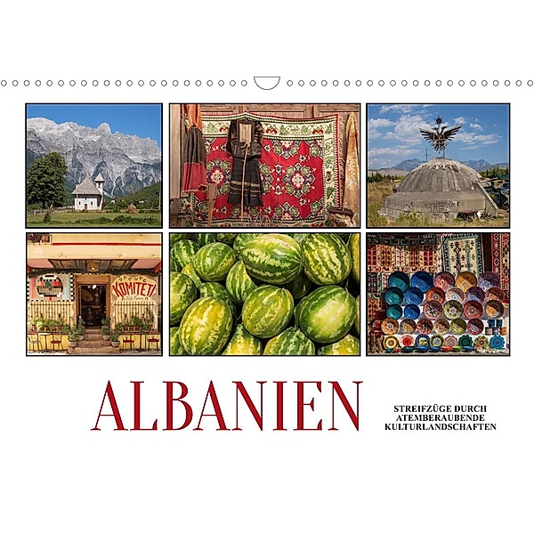 Albanien - Streifzüge durch atemberaubende Kulturlandschaften (Wandkalender 2022 DIN A3 quer), Christian Hallweger